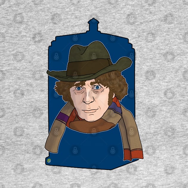 The Fourth Doctor by ArtOfTheNerd